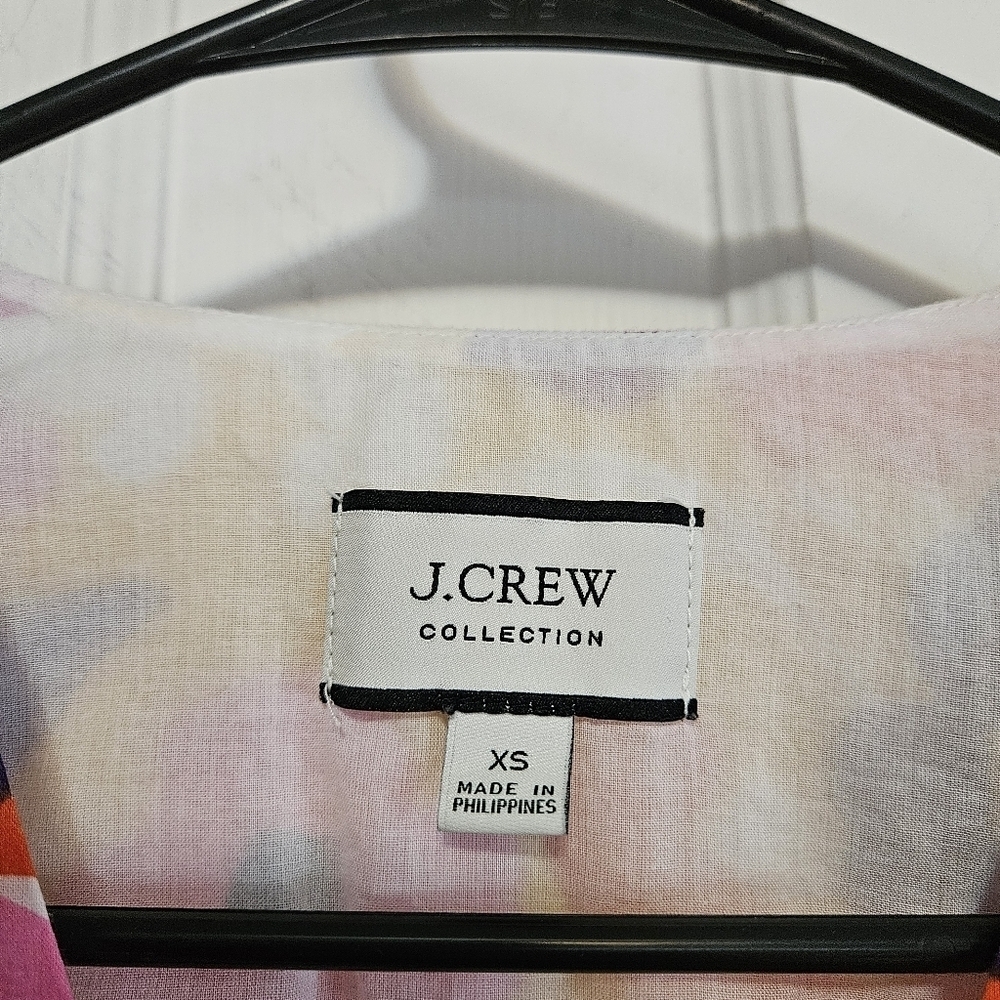 J Crew Collection Ruffle Wrap Top - Picture 4 of 7